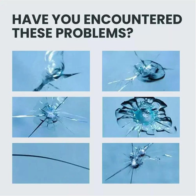 Windshield Crack Repair Kit, 2025 New Glass Cracks Gone Repair Kit, Automotive Windshield Repair Kit, Quick Fix Windshield & Glass Repair Tools, for Fixing Chips,Cracks, Star-Shape Cack (1set) - Image 5